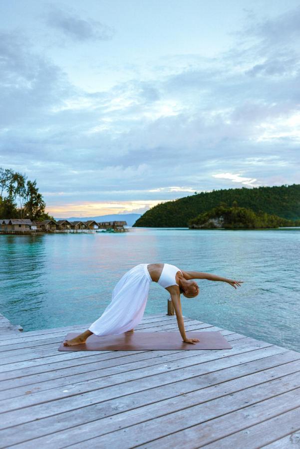 Nus Homestay Raja Ampat Kri Bagian luar foto