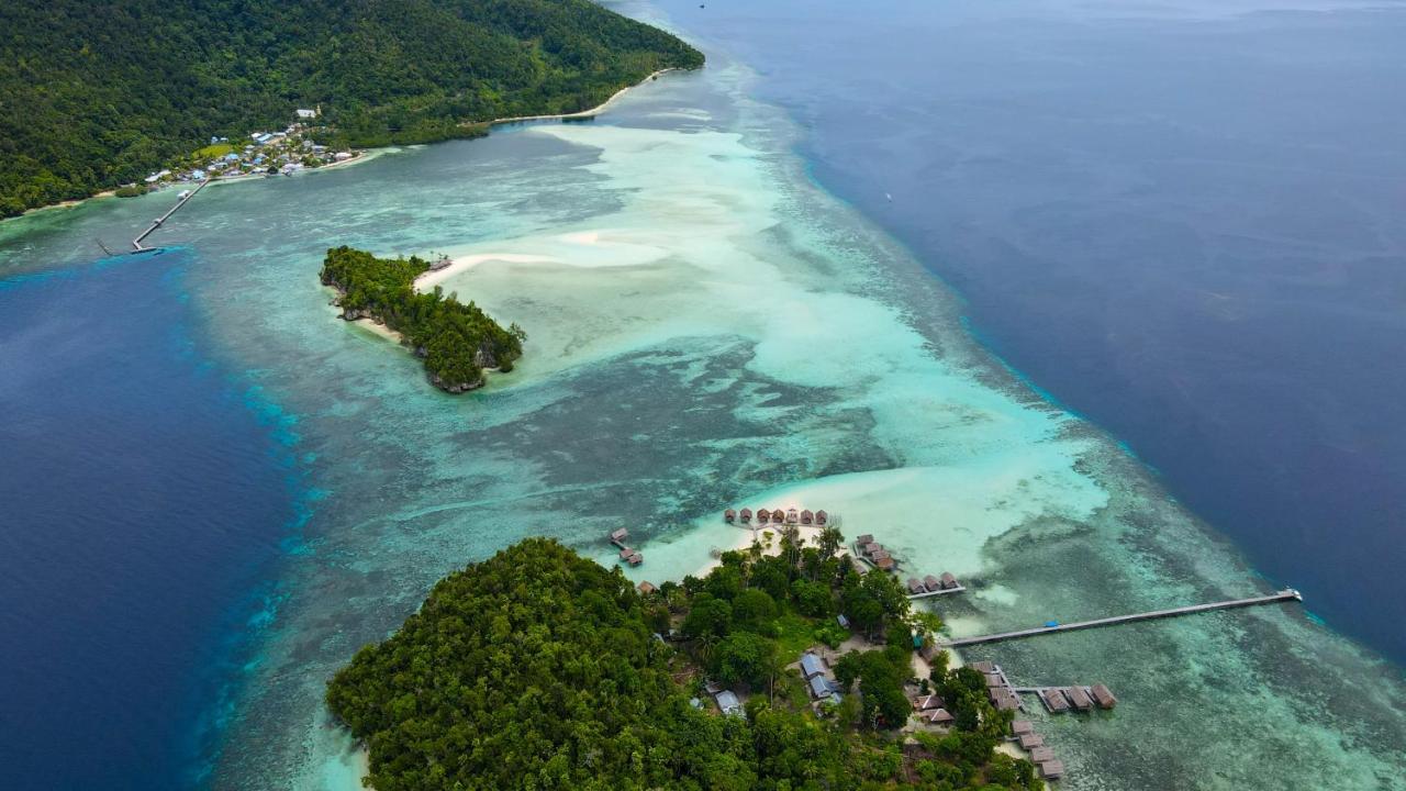 Nus Homestay Raja Ampat Kri Bagian luar foto